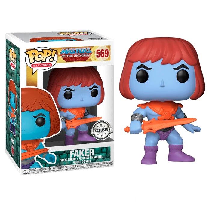 POP figure Masters Of The Universe Faker Exclusive