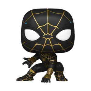 POP figure Marvel Spiderman No Way Home Spiderman Black & Gold Suit