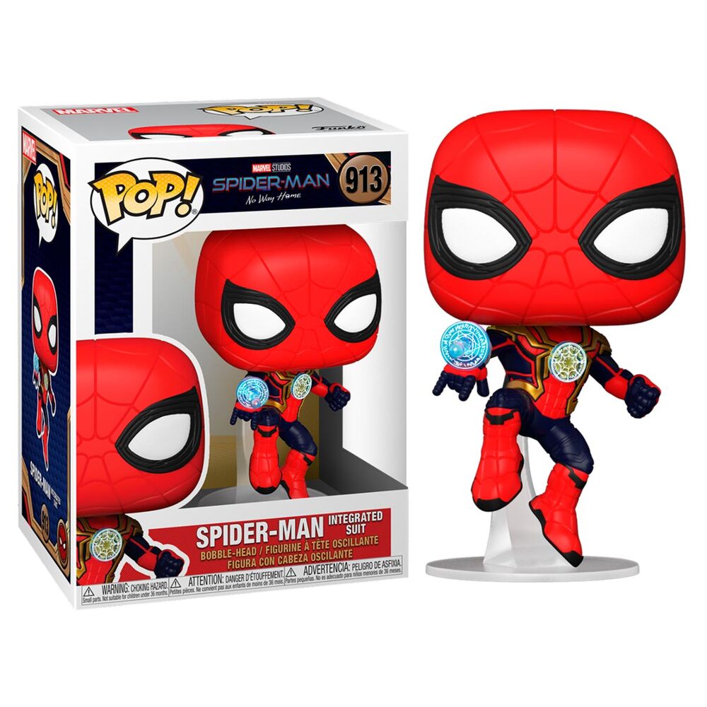 POP figure Marvel Spiderman No Way Home Spiderman Integrated Suit