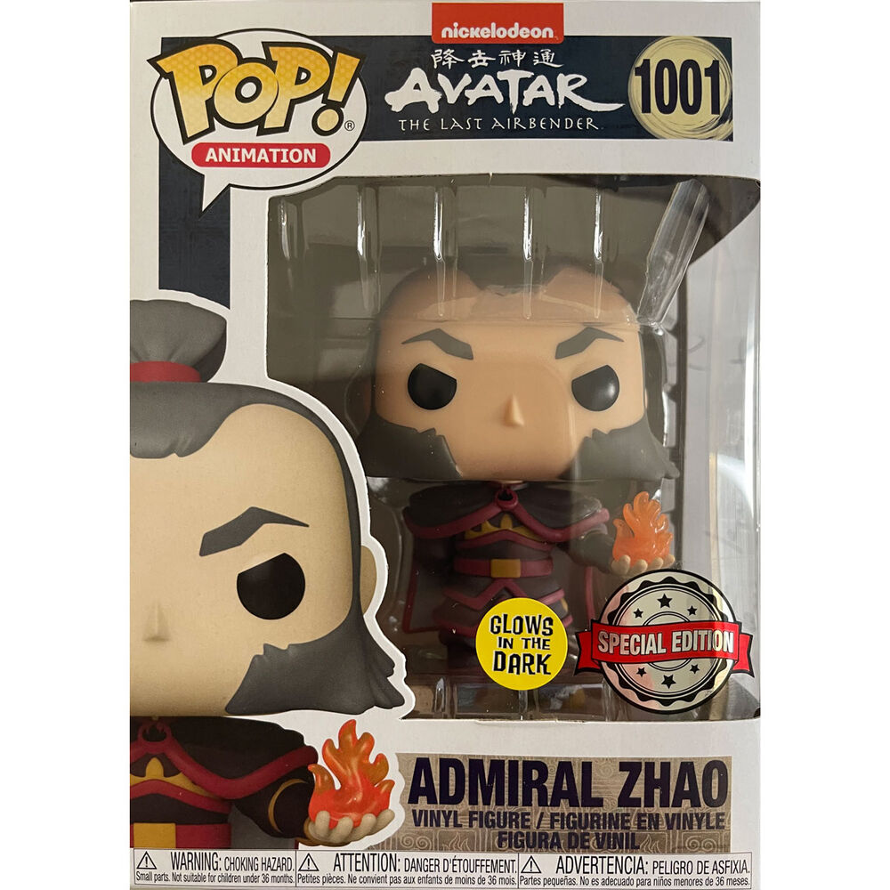 POP figure Avatar Admiral Zhao with Fireball Exclusive