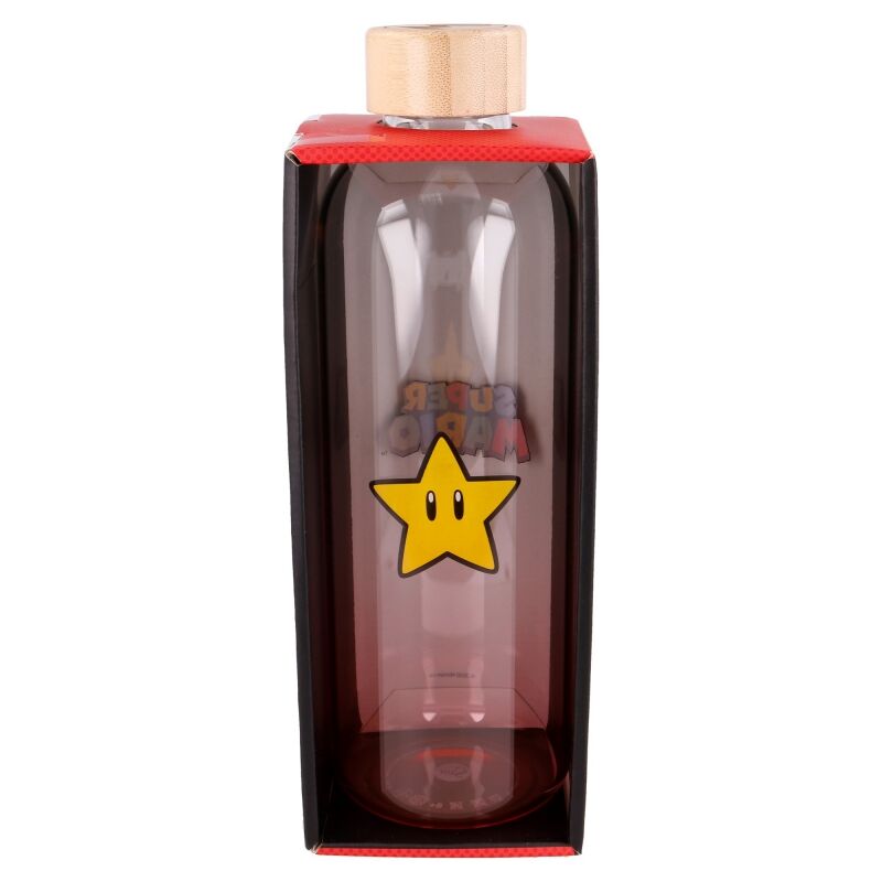 Nintendo Super Mario Bros glass bottle 1030ml