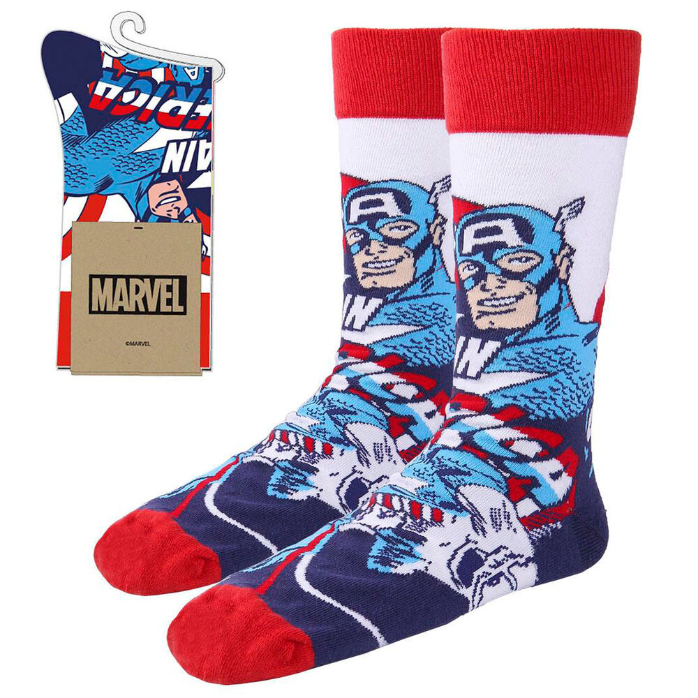 Captain America Marvel socks