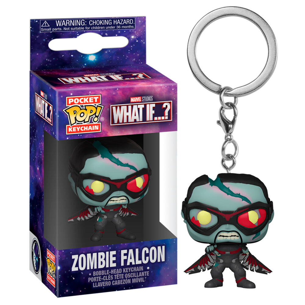 Pocket POP Keychain Marvel What If Zombie Falcon