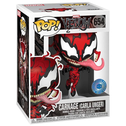 POP figure Marvel Comics Carla Unger Carnage Exclusive