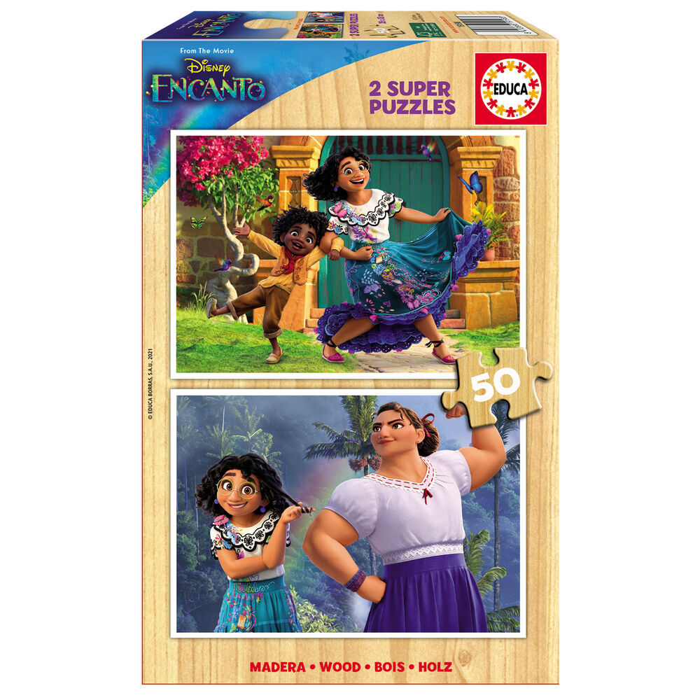 Disney Ecanto puzzle 2x50pcs