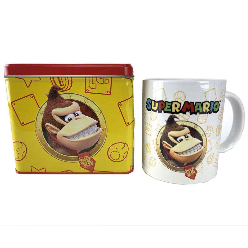 Nintendo Super Mario Bros Donkey Kong Mug + Money box set