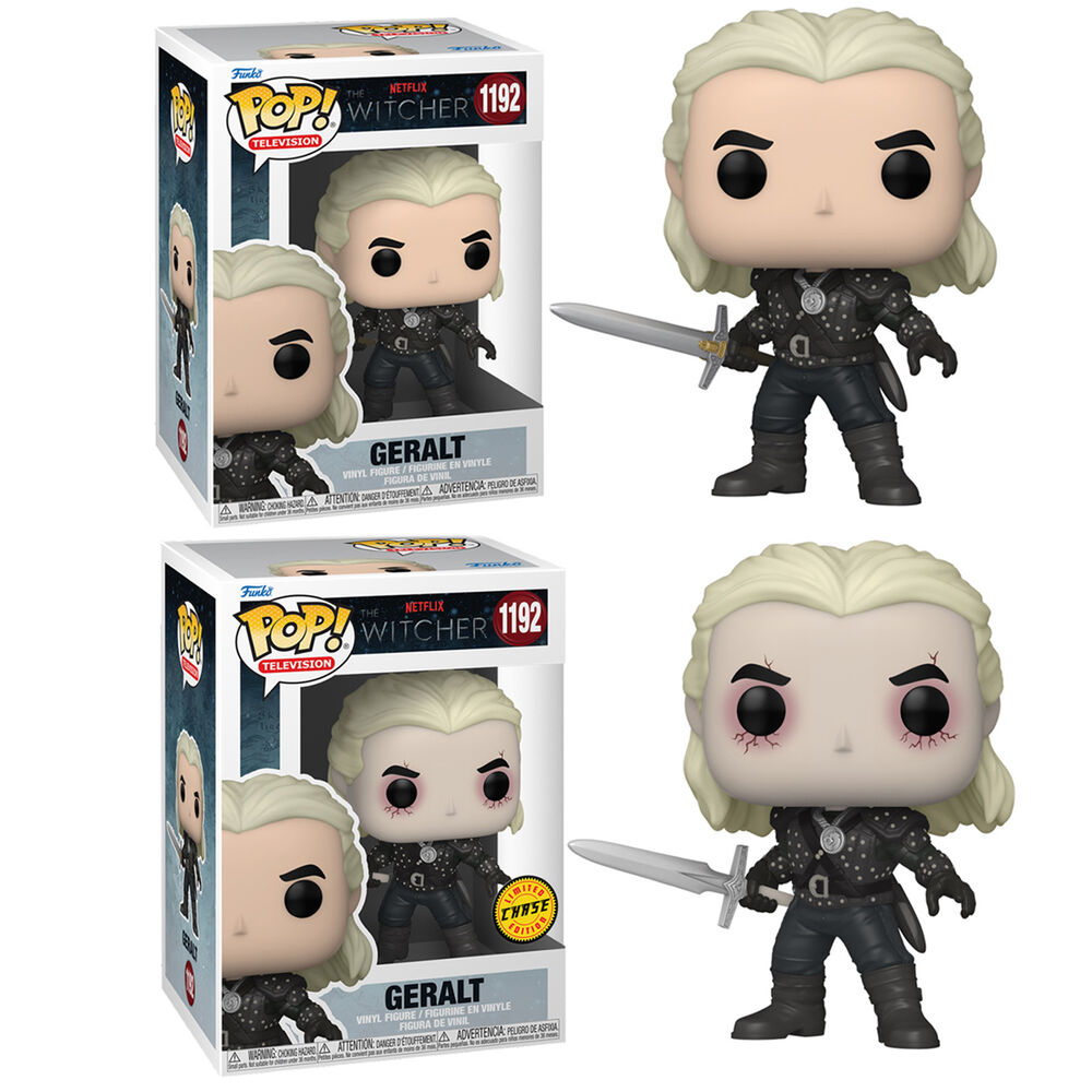 POP figure The Witcher Geralt 5 + 1 Chase