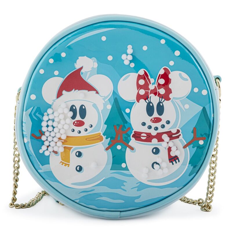 Loungefly Disney Snowman Mickey Minnie bag