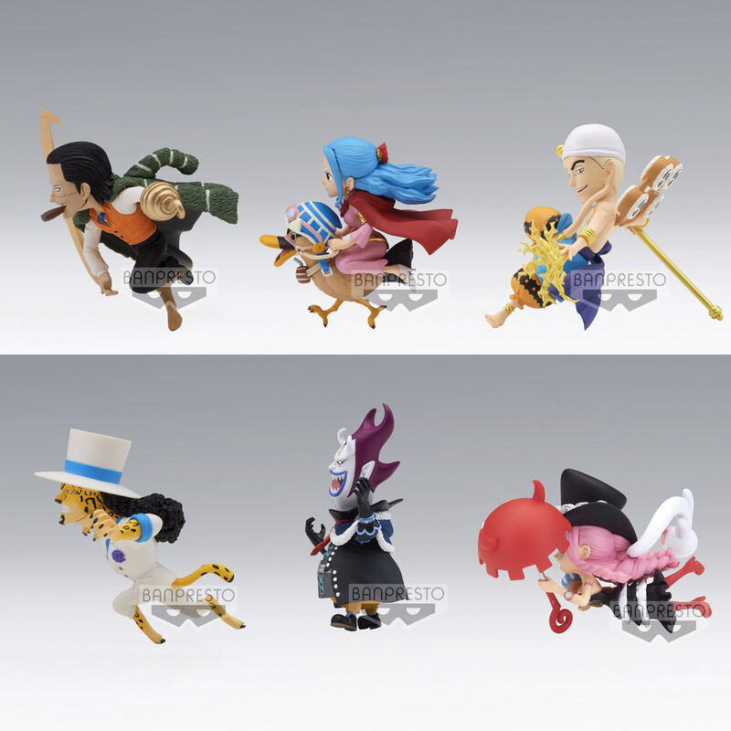 One Piece The Great Pirates 100 Landscapes vol.6 World Collectable figure 7cm assorted