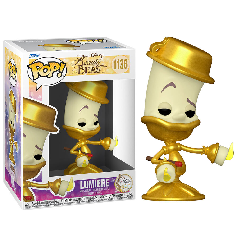 POP figure Disney Beauty and the Beast Lumiere