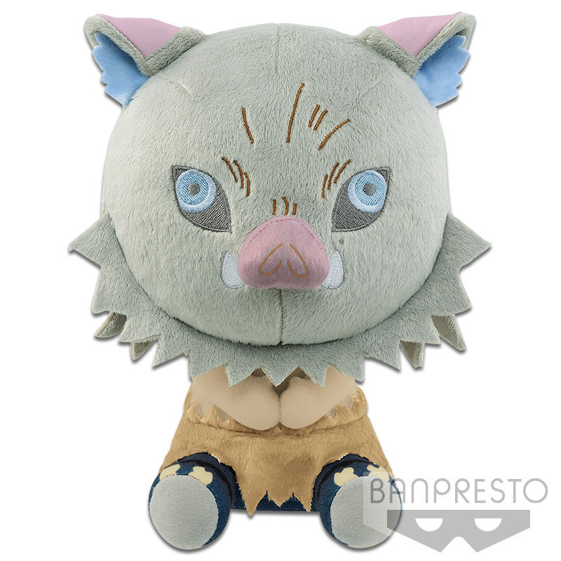 Demon Slayer Kimetsu No Yaiba Inosuke Hashibira plush toy 20cm