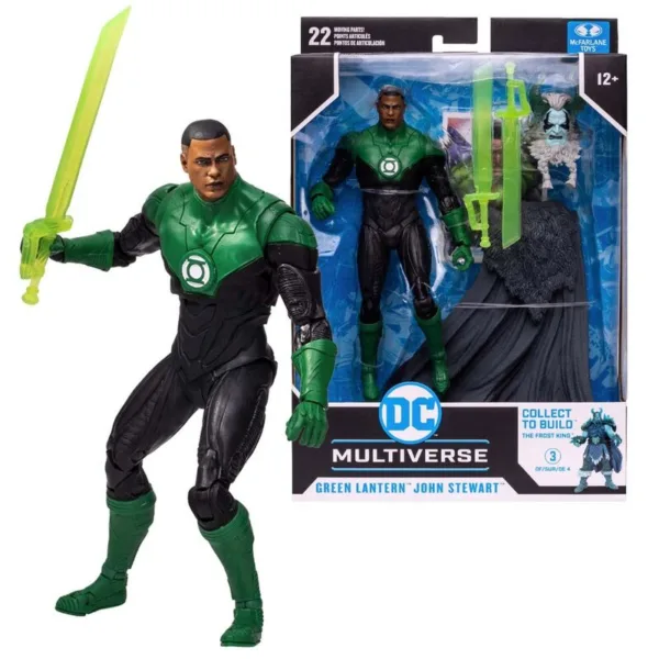 DC Comics Multiverse John Stewart Green Lantern figure 18cm