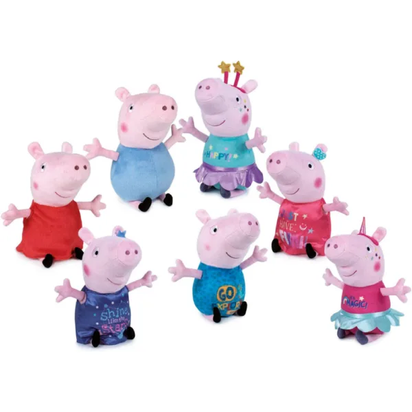 Peppa Pig Unicorns Stars assorted plush toy 30cm