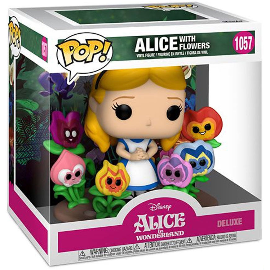 POP figure Disney Alice in Wonderland 70th Alice with Flowers