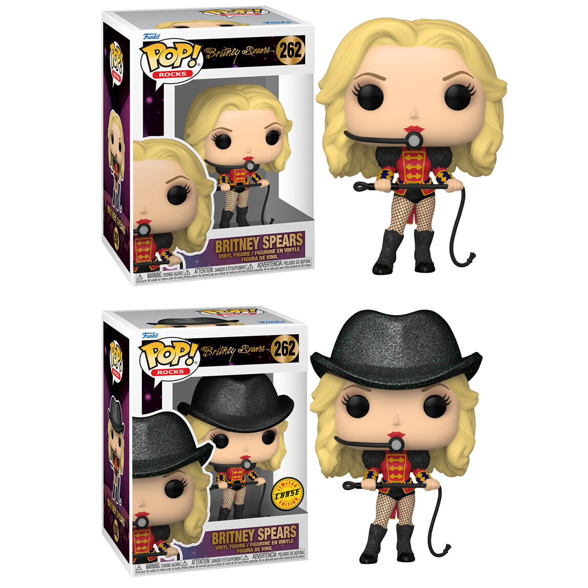 POP figure Rocks Britney Spears 5 + 1 Chase