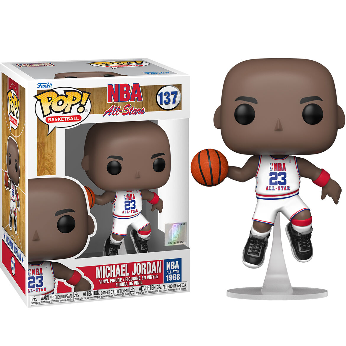 POP figure NBA All Stars Michael Jordan 1988