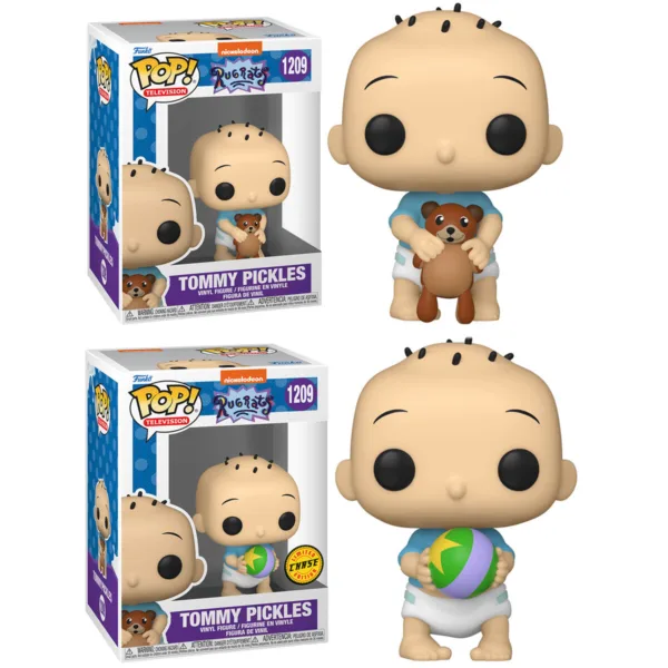 Pack 6 POP figures Rugrats Tommy Pickles 5 + 1 chase