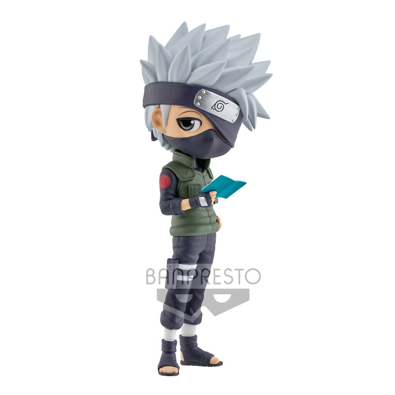 Naruto Shippuden Hatake Kakashi ver. A Q posket figure 15cm