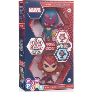 WOW! POD Marvel Vision + Scarlet led figures set