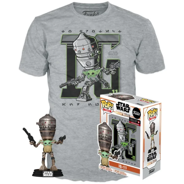 Set figure POP & Tee Star Wars IG-11 With the Child Exclusive