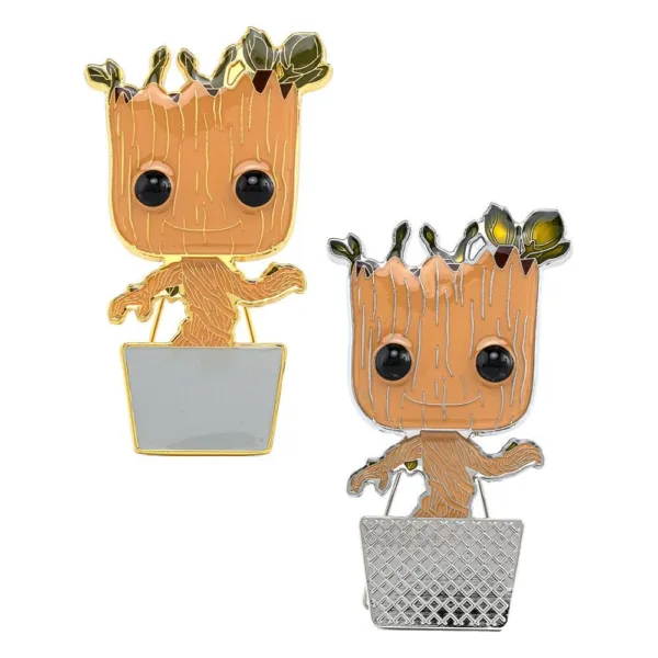 Marvel Guardians of the Galaxy Groot Large Enamel POP Pin 10cm 11 + 1 Chase