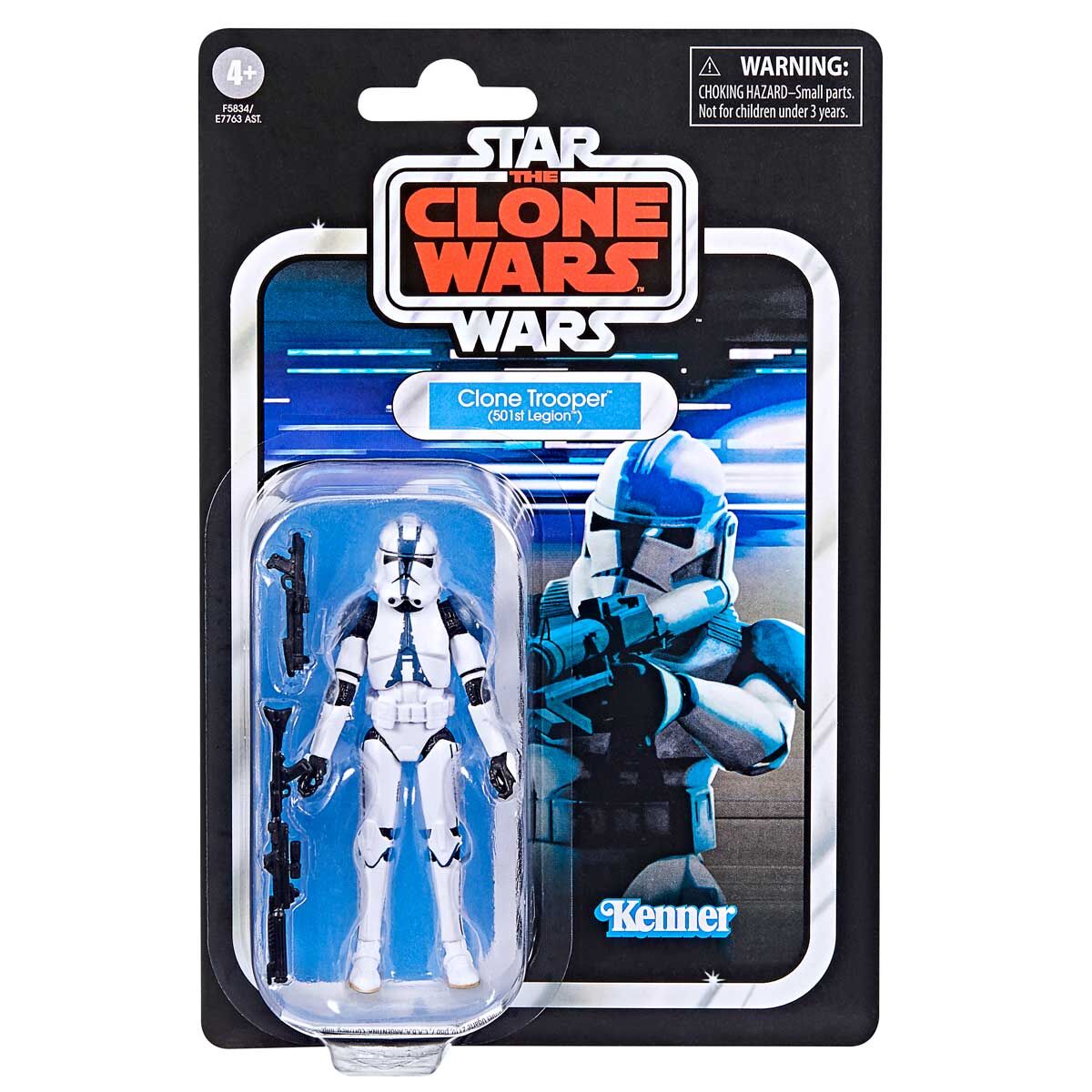 Star Wars The Clone Wars Clone Trooper 501st Legion figure 9