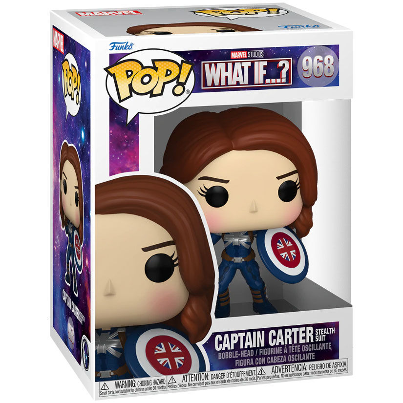 POP figure Marvel What If Captain Carter Stealth