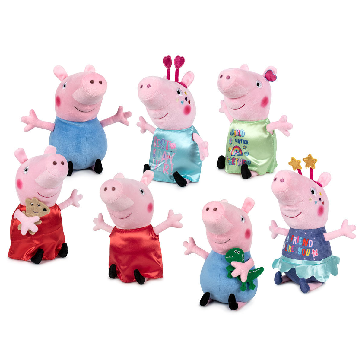 Peppa Pig Better Together assorted plush toy 20cm