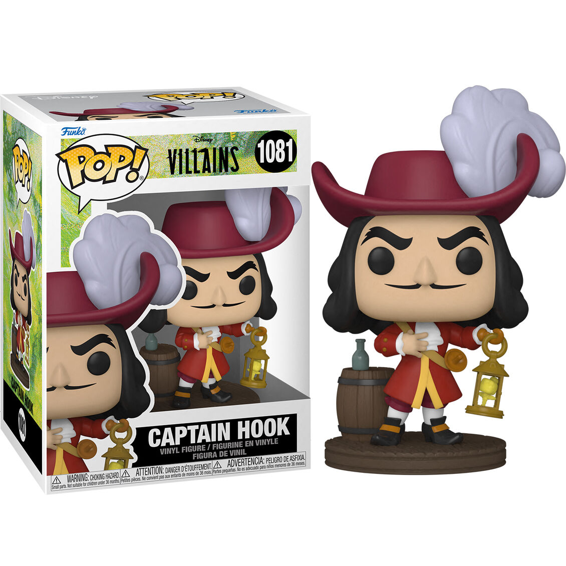 POP figure Disney Villains Captain Hook