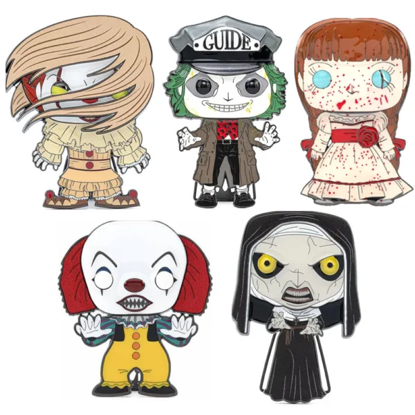 Horror Assorted Large Enamel POP Pin 10cm