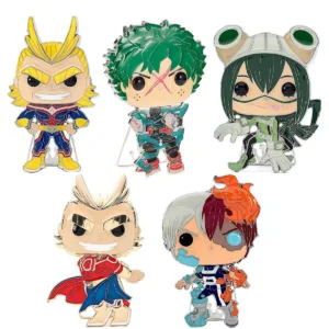 My Hero Academia Assorted Large Enamel POP Pin 10cm