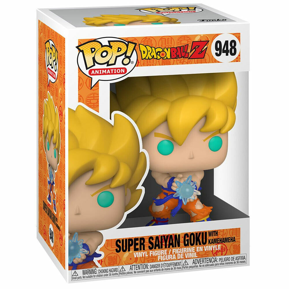 POP figure Dragon Ball Z Super Saiyan Goku with Kamehameha Wave