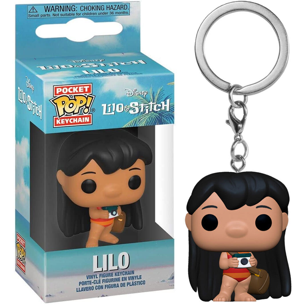 Pocket POP keychain Disney Lilo and Stitch Lilo with Camera