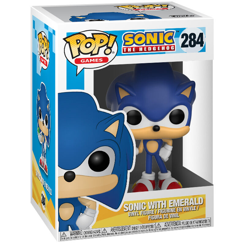 POP figure Sonic with Emerald