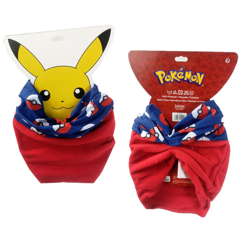 Pikachu Pokeball snood