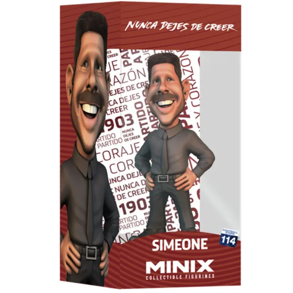 Atletico de Madrid Cholo Simeone Minix figure 12cm