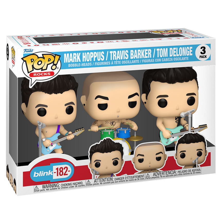 POP pack 3 figures Rocks Blink 182