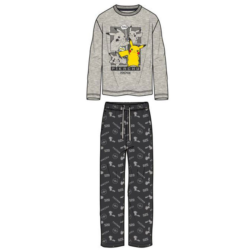 Pokemon Pikachu adult pyjama cotton