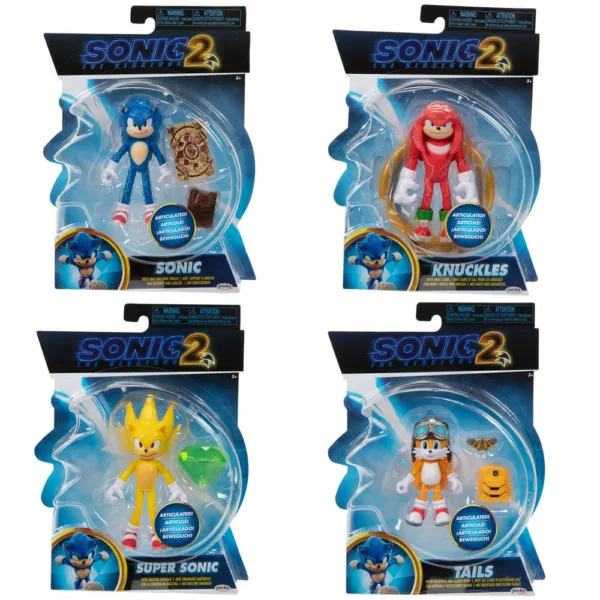 Sonic 2 wave 2 assorted figure 10cm