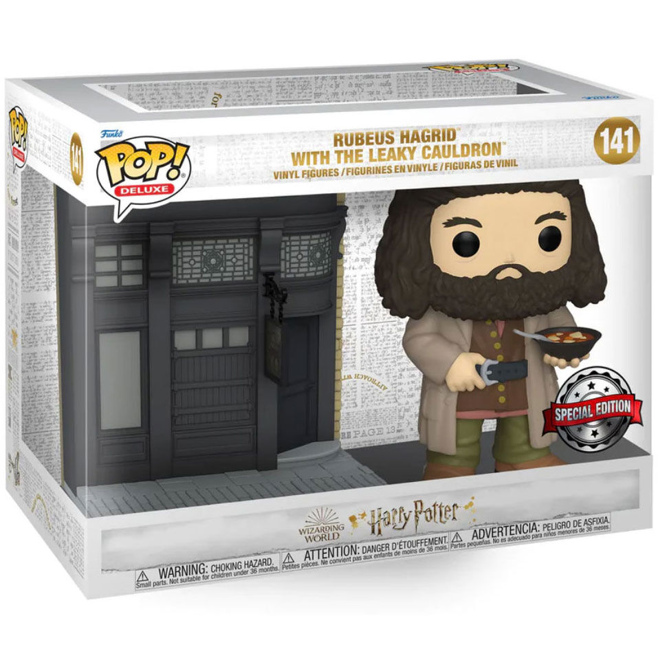 POP figure Harry Potter Diagon Alley Rubeus Hagrid The Leaky Cauldron Exclusive