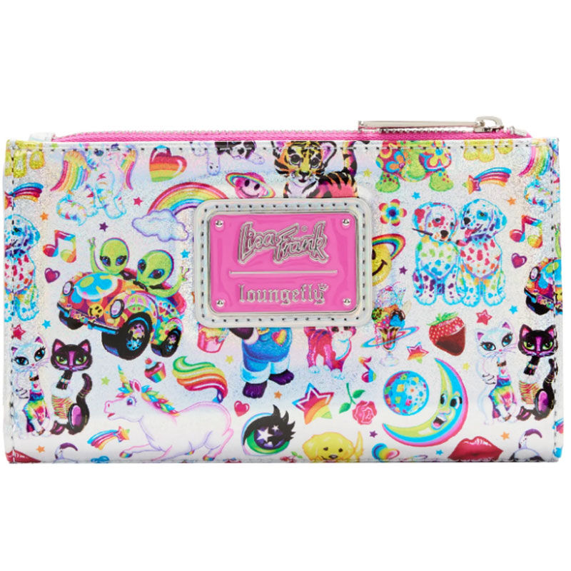 Loungefly Lisa Frank Iridescent wallet