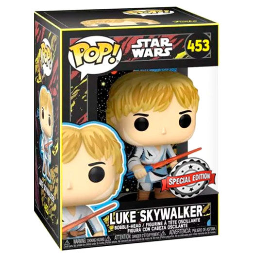 POP figure Star Wars Retro Series Luke Skywalker Exclusive