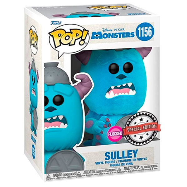 POP figure Disney Monsters Inc 20th Sulley Flocked Exclusive