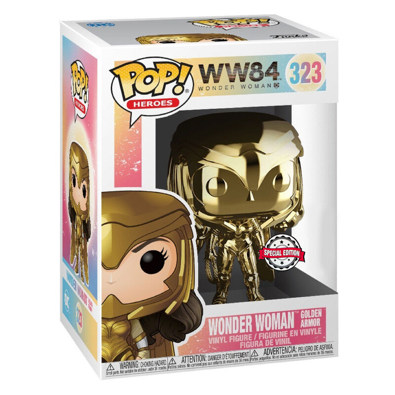 POP figure DC Comics Wonder Woman 1984 Gold Power Exclusive