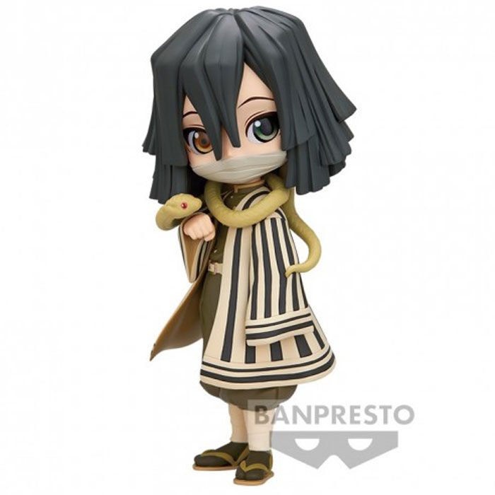 Demon Slayer Kimetsu no Yaiba Obanai Iguro ver.B Q posket figure 14cm