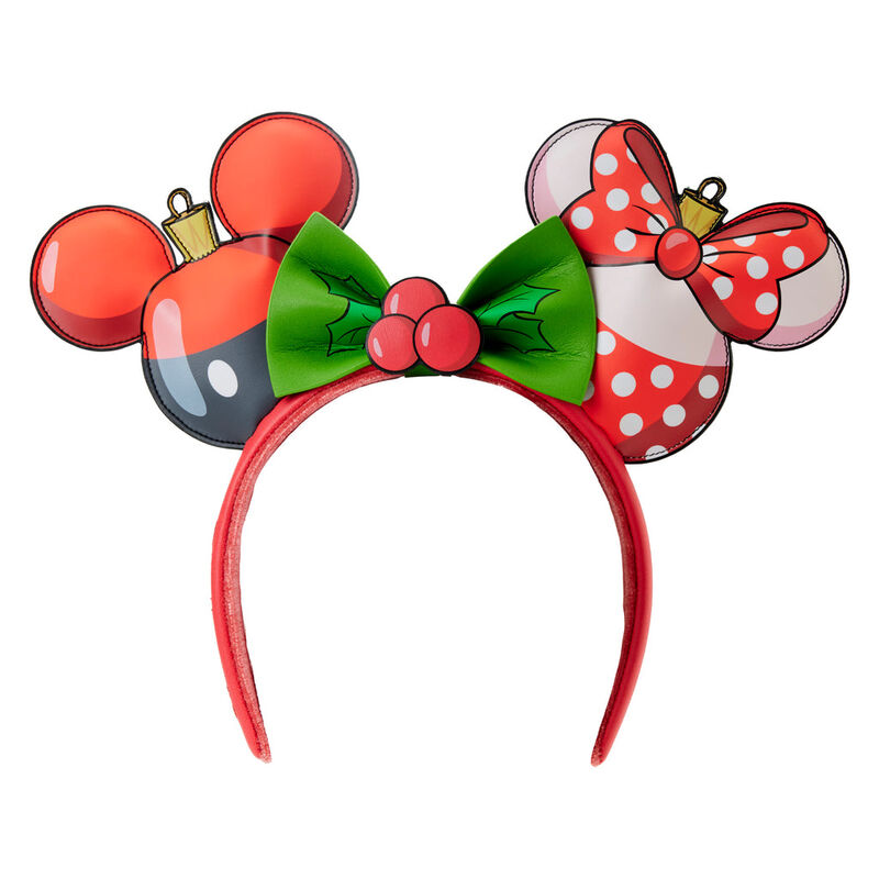 Loungefly Disney Mickey & Minnie Christmas ear headband