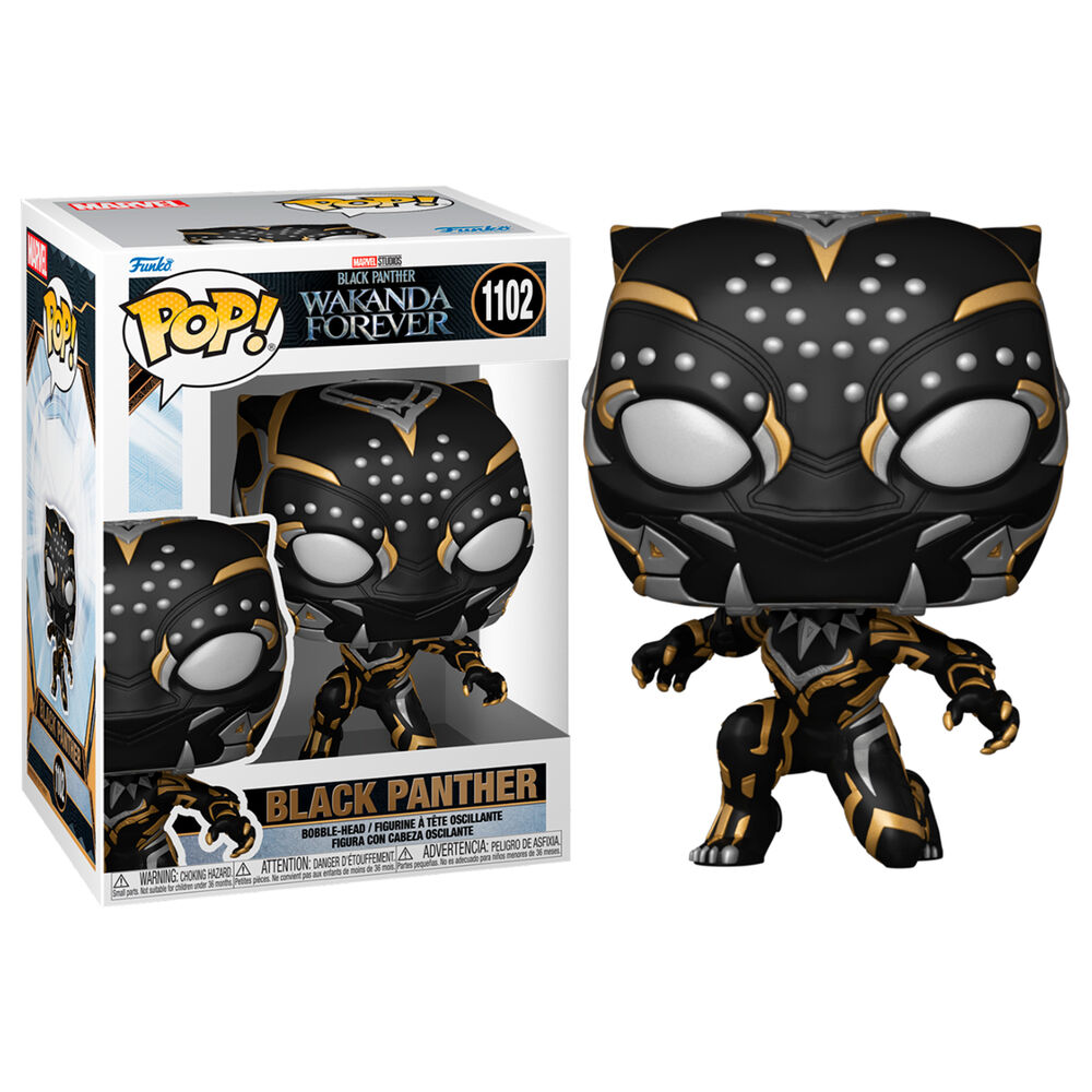 POP figure Marvel Black Panther Wakanda Forever Black Panther