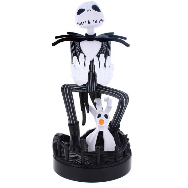 Disney Nightmare Before Christmas Jack Skellington figure clamping bracket Cable guy 21cm