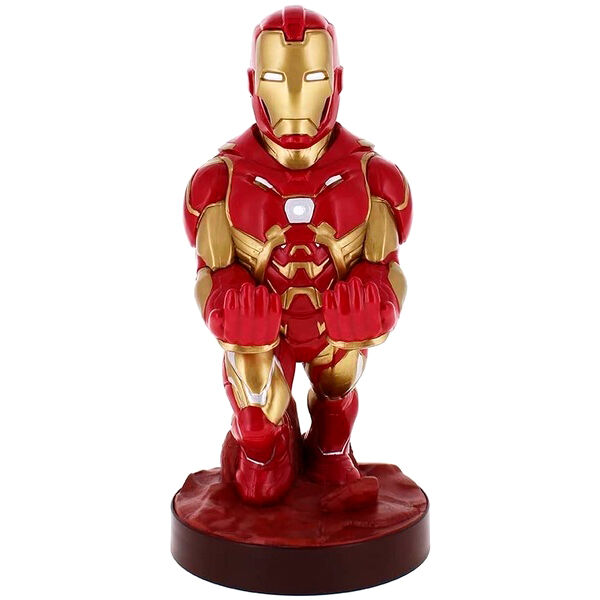 Marvel Iron Man clamping figure bracket Cable guy 21cm