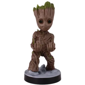 Marvel Guardians of the Galaxy Groot figure clamping bracket Cable guy 21cm